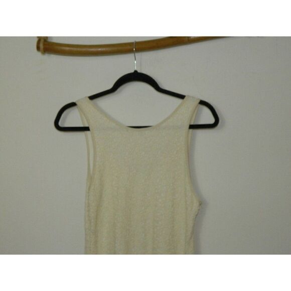 Anthropologie Piper Gore Maxi Carris Dress Cream Lace Sleeveless Size Small - Picture 7 of 12